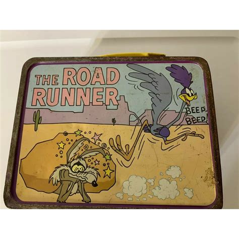 The Road Runner Metal Lunch Box No Thermos Warner Bros.